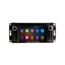 6.2 pulgadas 2005-2011 Jeep Grand Cherokee Wrangler Compass Commander Android 12.0 Navegación GPS Radio Bluetooth Pantalla táctil Soporte Carplay Cámara de respaldo