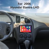 9 pulgadas Android 13.0 para 2006 Hyundai Elantra Radio Sistema de navegación GPS con pantalla táctil HD Bluetooth Carplay compatible con OBD2