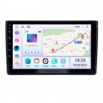 Android 13.0 de 9 pulgadas para 2002 2003 2004-2008 Radio Audi A4 con pantalla táctil HD Navegación GPS Soporte Bluetooth Carplay DAB + TPMS