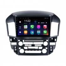 Pantalla táctil HD de 9 pulgadas 1997 Toyota Harrier Radio de coche Android 13.0 Sistema de navegación GPS con soporte Bluetooth Carplay