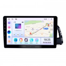 10.1 pulgadas Android 14.0 para 2010-2017 AUDI Q5 Sistema de navegación GPS estéreo con pantalla táctil Bluetooth compatible con cámara de visión trasera
