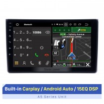 Pantalla táctil HD de 9 pulgadas para 2002-2008 Audi A4 Radio Car Audio con GPS Soporte de reparación de radio de coche Control del volante