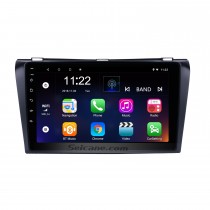 9 pulgadas Android 8.1 para Mazda 3 AXELA 2004-2009 Navegación GPS Radio de coche con Bluetooth 3G WIFI USB Pantalla táctil Cámara retrovisora Enlace espejo OBD2