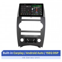 Pantalla táctil HD de 9 pulgadas para Jeep Commander 2007-2008, reproductor de DVD estéreo para coche, actualización de Radio para coche, compatible con OBD2