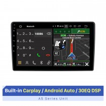 10.1 pulgadas para 2008-2011 GREAT WALL FLORID Sistema de navegación GPS para automóvil Android con RDS DSP Soporte Bluetooth Pantalla táctil Cámara AHD