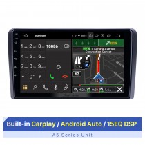 Pantalla táctil HD de 9 pulgadas para 2008-2012 Audi A3 Autoradio Car Stereo con Bluetooth Car Radio Support Multiple OSD Languages