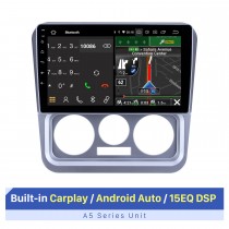Pantalla táctil HD de 9 pulgadas para estéreo de coche Geely Ziyoujian 2009-2013 con Bluetooth Android Auto compatible con varios idiomas OSD