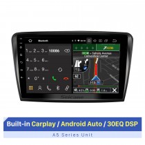 Alta calidad para 2009-2013 Skoda Superb 10.1 pulgadas Estéreo de navegación GPS para automóvil con soporte inalámbrico Carplay Bluetooth 1080P Reproductor de video
