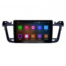 OEM 9 pulgadas Android 12.0 para 2011 2012 2013-2017 Peugeot 508 Radio con Bluetooth HD Pantalla táctil Sistema de navegación GPS Carplay compatible con DSP