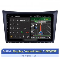 Pantalla táctil HD de 9 pulgadas para 2011-2014 Dongfeng H30 Estéreo Android Navegación GPS para automóvil Sistema de audio para automóvil Soporte Pantalla dividida