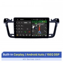 Pantalla táctil HD de 9 pulgadas para 2011-2017 Peugeot 508 Autoradio Reproductor de DVD de coche con control de volante de soporte Wifi