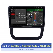 10.1 pulgadas Android 12.0 para 2011 Volkswagen SAGITAR Radio de navegación GPS con Bluetooth HD Pantalla táctil Soporte WIFI TPMS DVR Carplay Cámara de vista trasera DAB +