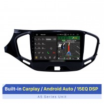 Pantalla táctil HD de 9 pulgadas para 2015-2019 LADA Vesta Cross Sport Radio Car GPS Navegación Estéreo Soporte Control del volante
