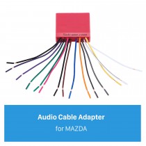 Adaptador de arnés de cableado de sonido de audio para la familia MAZDA (OLD) / Mazda 6 / Mazda 3 / MAZDA PREMACY (OLD) / Mazda 323