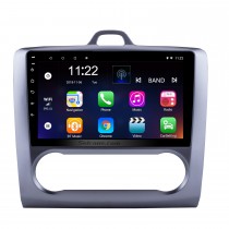 9 pulgadas HD Touchscrren Android 8.1 2004-2011 Ford Focus Exi AT Radio con navegación GPS WIFI Bluetooth USB Música 1080P Video Mirror Link Cámara de visión trasera