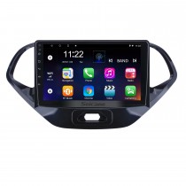 OEM 9 pulgadas Android 13.0 para 2015 2016 2017 2018 Ford Figo Radio Bluetooth HD Pantalla táctil Soporte de navegación GPS Carplay TV digital