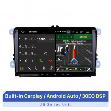 Estereo De Pantalla Para Coche Carro Pantalla Tactil Radio Bluetooth Doble  Din