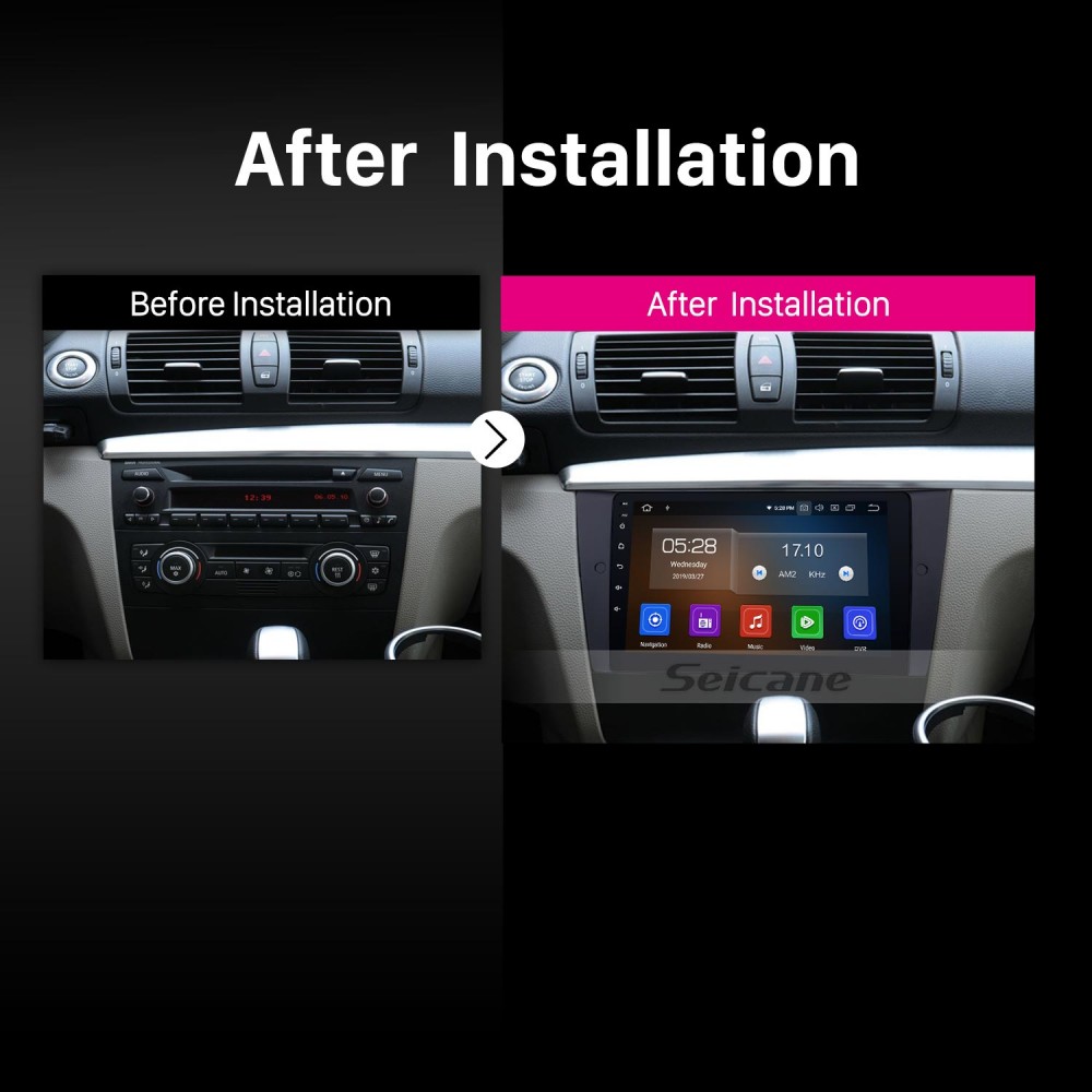 Radio todo en uno para 2005 2007-2012 BMW 3 E9