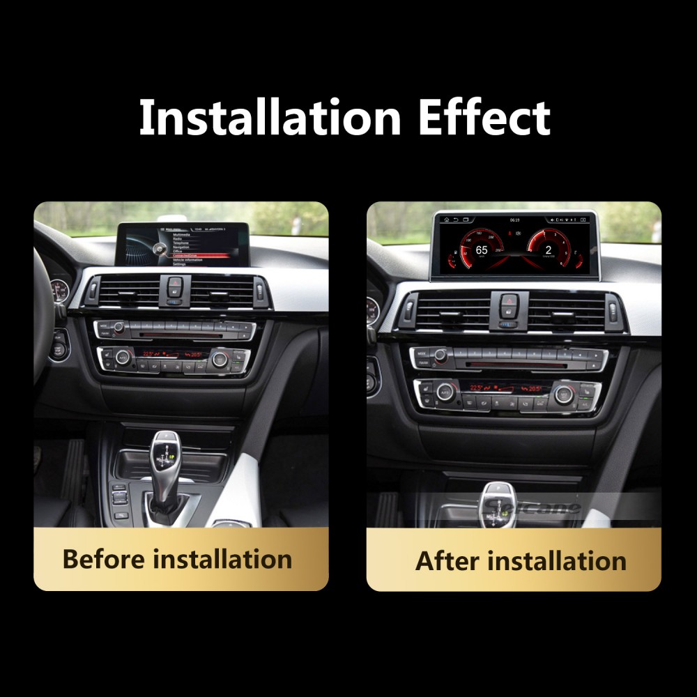 Carplay Radio para 2013-2017 2019 2020 BMW 3 Series F30 BMW 4 Series F36 NBT Aftermarket Radio táctil Car Stereo Android auto Sistema de navegación GPS Bluetooth