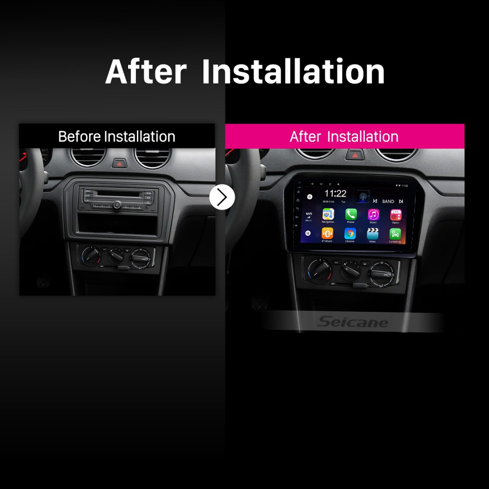Compadecerse director sala Android 10.0 Sistema de navegación GPS Estéreo para 2012 2013 2014 2015 Volkswagen  Jetta con radio FM / AM / RDS Carplay WIFI OBD II