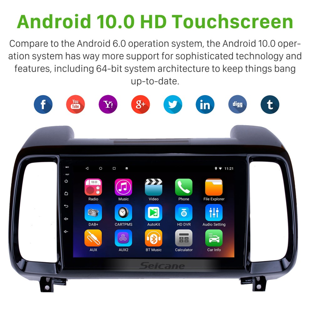 En honor gatear Credencial 9 pulgadas 2018 Hyundai IX35 Android 10.0 HD Pantalla táctil Radio  Navegación GPS Bluetooth Wifi Control