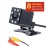 HD Coche Cámara trasera Kit de estacionamiento trasero de monitor de respaldo CCD CMOS con 8 LED