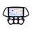 Radio de navegación GPS Android 13.0 de 9 pulgadas para 2018 Hyundai Santro / Atos con pantalla táctil HD Soporte Bluetooth Carplay Control del volante