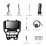Pantalla táctil Android 13.0 HD de 9 pulgadas para 2015-2018 Ford Mustang Radio Sistema de navegación GPS con WIFI Soporte Bluetooth Carplay Control del volante DVR OBD2