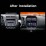2012 PEUGEOT 4008 Android 13.0 Radio Reproductor de DVD Sistema de navegación GPS con pantalla táctil Bluetooth Mirror link OBD2 DVR Cámara de visión trasera TV 1080P Video WIFI Control del volante USB SD