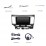 9 pulgadas Android 13.0 para 2010 MITSUBISHI LANCER FORTIS Sistema de navegación GPS estéreo con soporte de pantalla táctil Bluetooth Cámara de visión trasera