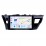 10.1 pulgadas HD Pantalla táctil Android 13.0 para Toyota Corolla 11 2012-2014 2015 2016 E170 E180 Radio Sistema de navegación GPS Bluetooth DVR Carplay USB WIFI Música Cámara de vista trasera