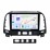 9 pulgadas Android 13.0 para Hyundai SantaFe RHD 2006-2012 HD Pantalla táctil Radio Sistema de navegación GPS Soporte Bluetooth Carplay OBD2 DVR 3G WiFi Control del volante