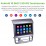 Sistema de navegación GPS con radio y pantalla táctil HD de 9 pulgadas Android 14.0 para Toyota Alphard 2003 2004-2007, compatible con Bluetooth, Carplay OBD2