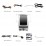 Estéreo de 9,7 pulgadas para Infiniti GX G37 G25 G35 2008- 2015 Infiniti FX35 QX70 2007- 2012 Radio con Carplay Bluetooth Android Auto