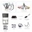 Pantalla táctil HD 10.1 pulgadas Android 13.0 Para TOYOTA ALPHARD RHD 2008 Radio Sistema de navegación GPS Soporte Bluetooth Carplay Cámara de respaldo