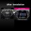 9 pulgadas Android 13.0 2011-2016 Renault Captur CLIO Samsung QM3 Auto A / C Navegación GPS Sistema de audio para automóvil Pantalla táctil AM FM Radio Bluetooth Música WiFi OBD2 Mirror Link AUX Cámara de respaldo USB SD 1080P Video