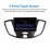 9 pulgadas Android 13.0 para 2015 2016 2017-2022 Ford TRANSIT Sistema de navegación GPS estéreo con soporte de pantalla táctil Bluetooth Cámara de visión trasera