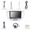 Pantalla táctil HD de 9 pulgadas para 2007 Kia Rio Radio Android 10,0 sistema de navegación GPS con Bluetooth USB compatible con cámara de visión trasera Carplay