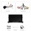 9 pulgadas Android 13.0 para MAXUS V80 PLUS 2020 HD Pantalla táctil Radio Sistema de navegación GPS Soporte Bluetooth Carplay OBD2 DVR 3G WiFi Control del volante