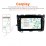 Android 10.0 8 pulgadas 2006-2011 Honda CRV Radio GPS Sistema Navi 1024 * 600 Pantalla capacitiva multitáctil Bluetooth WiFi Reproductor de DVD