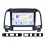 OEM 2005-2012 HYUNDAI Santafe Radio Actualización con Android 13.0 Bluetooth Navegación GPS Sistema de audio para automóvil Pantalla táctil WiFi 3G Mirror Link OBD2 Cámara de respaldo DVR AUX