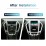Unidad principal de radio popular del mercado de accesorios de 12.1 pulgadas para 2009 2010 2011 2012 Cadillac SRX Android Pantalla táctil con navegación GPS DSP Bluetooth Carplay incorporada