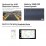 Pantalla táctil de 13,3 pulgadas, Radio de coche giratoria Universal de 360 ° con Carplay incorporado, DSP, FM/AM, Bluetooth, compatible con cámara AHD