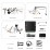 Para Audi A4 2002-2008 Radio estéreo Android 10 mejorada con pantalla táctil de 9,7 pulgadas Soporte Carplay DSP incorporado Navegación 3D Control del volante Cámara de 360°