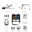 OEM 10.1 pulgadas Android 13.0 para 2017 Renault Clio Radio Bluetooth HD Pantalla táctil Sistema de navegación GPS Soporte Carplay DVR TV digital