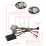 Estéreo para automóvil Android 10.0 de 12.1 "para Ford Mustang F150 2008-2012 Carplay incorporado DSP Soporte Bluetooth Radios FM / AM Cámara externa para automóvil Control del volante