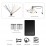 Pantalla táctil de 13,3 pulgadas, Radio de coche giratoria Universal de 360 ° con Carplay incorporado, DSP, FM/AM, Bluetooth, compatible con cámara AHD