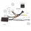 OEM 10.1 pulgadas Android 13.0 para 2017 Renault Clio Radio Bluetooth HD Pantalla táctil Sistema de navegación GPS Soporte Carplay DVR TV digital