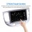 Pantalla táctil HD de 9 pulgadas para 2007 Kia Rio Radio Android 10,0 sistema de navegación GPS con Bluetooth USB compatible con cámara de visión trasera Carplay