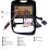 Radio de navegación GPS Android 14.0 de 10.1 pulgadas para 2012-2016 Renault Clio Digital / Analógico con pantalla táctil HD Soporte Bluetooth Carplay OBD2